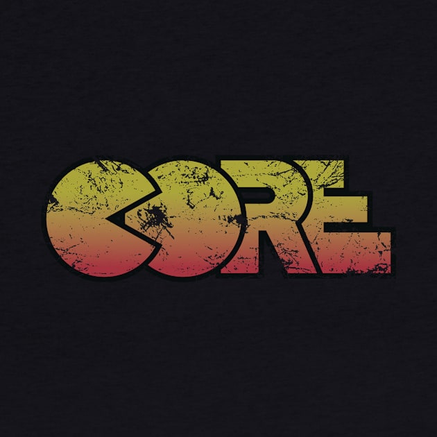 Tomb Raider – Core Design Logo (distressed version) by GraphicGibbon